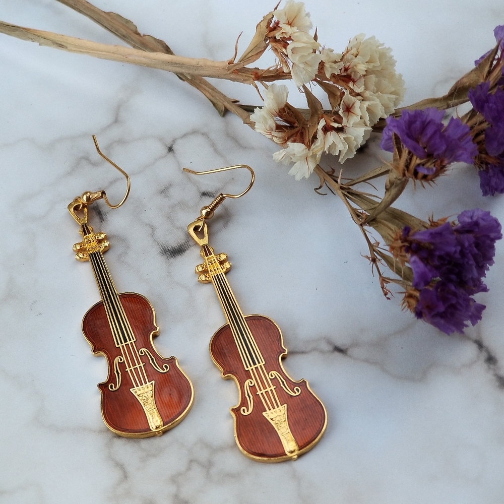 GORGEOUS Violin / Viola / Cello earrings